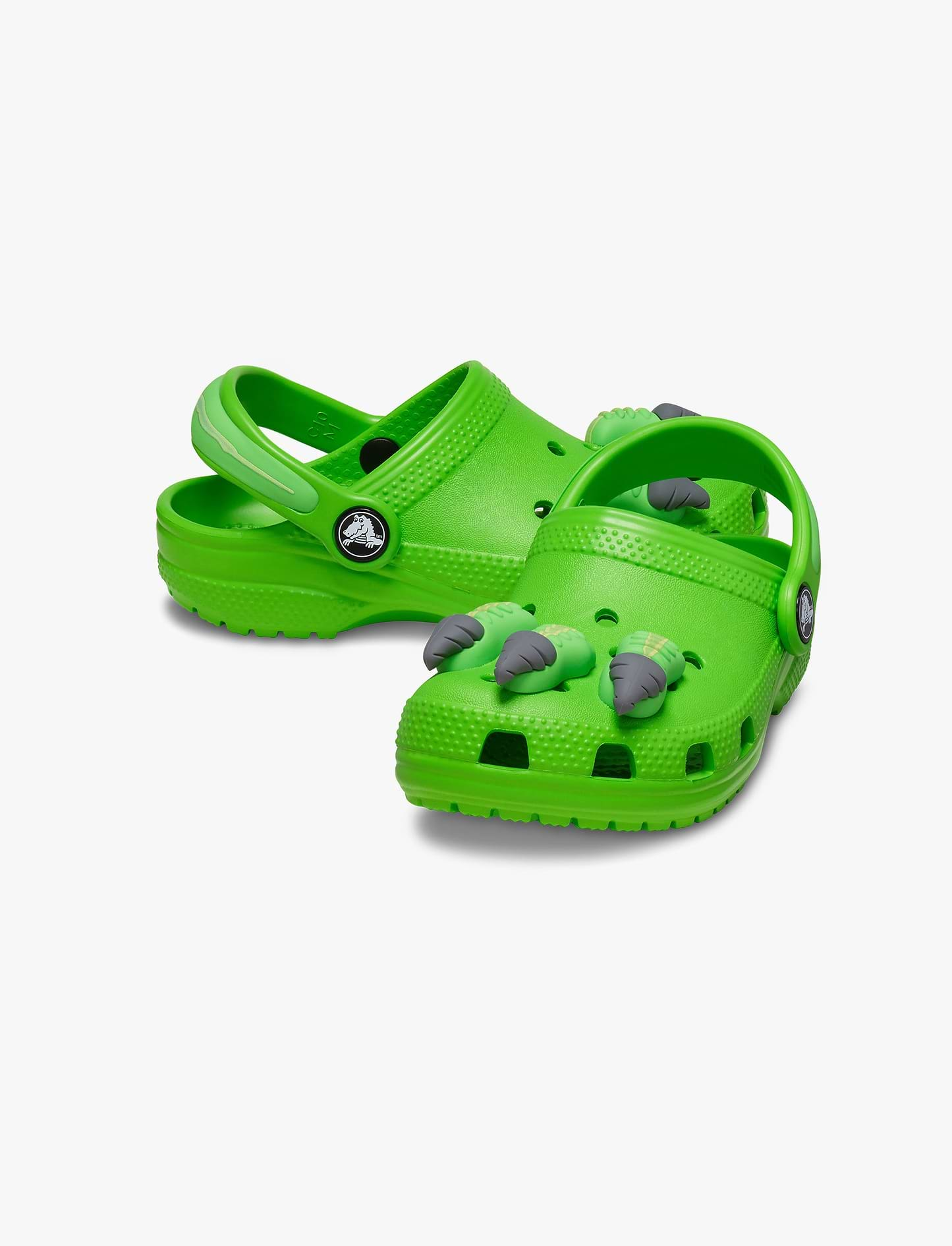 Crocs Classic I AM Dinosaur Clog T - כפכפי קרוקס לילדים דינוזאור בצבע ירוק