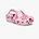 Crocs Classic VDay Clog T - כפכפי קרוקס לילדות בהדפס לבבות בצבע ורוד מידות קטנות