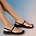 Miami Thong Sandal Crocs - סנדלי אצבע קרוקס לנשים בצבע שחור