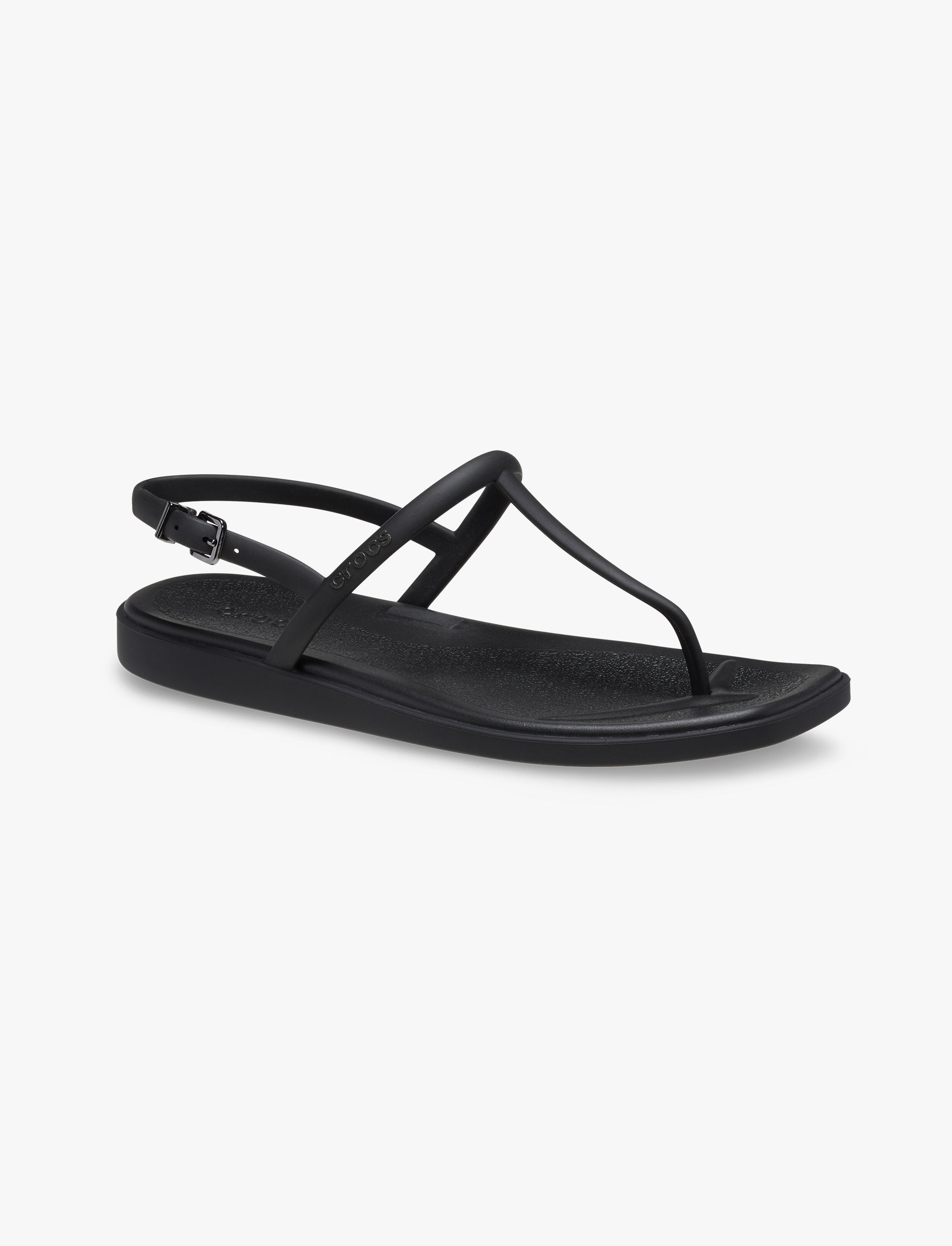 Miami Thong Sandal Crocs - סנדלי אצבע קרוקס לנשים בצבע שחור