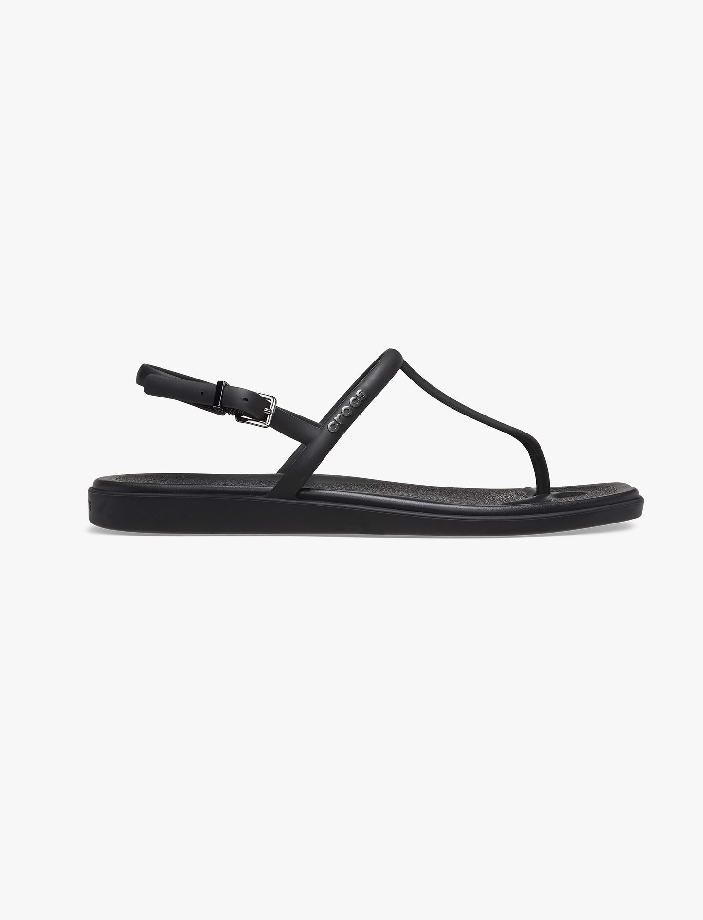 Miami Thong Sandal Crocs - סנדלי אצבע קרוקס לנשים בצבע שחור