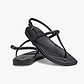 Miami Thong Sandal Crocs - סנדלי אצבע קרוקס לנשים בצבע שחור
