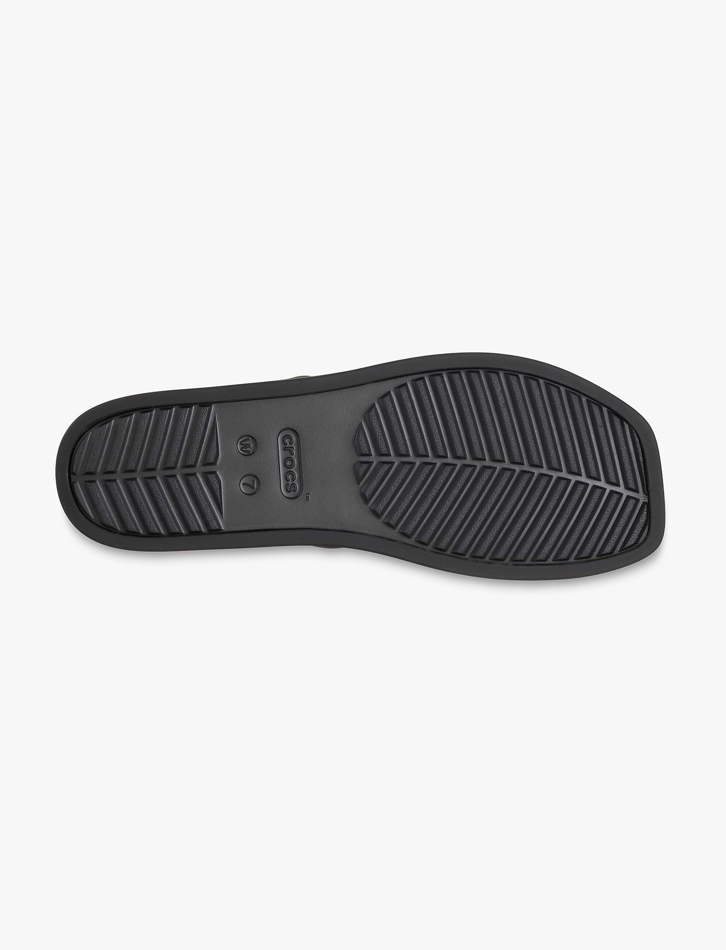 Crocs Miami Two Strap Sandal - כפכפי קרוקס מיאמי 2 רצועות לנשים בצבע שחור