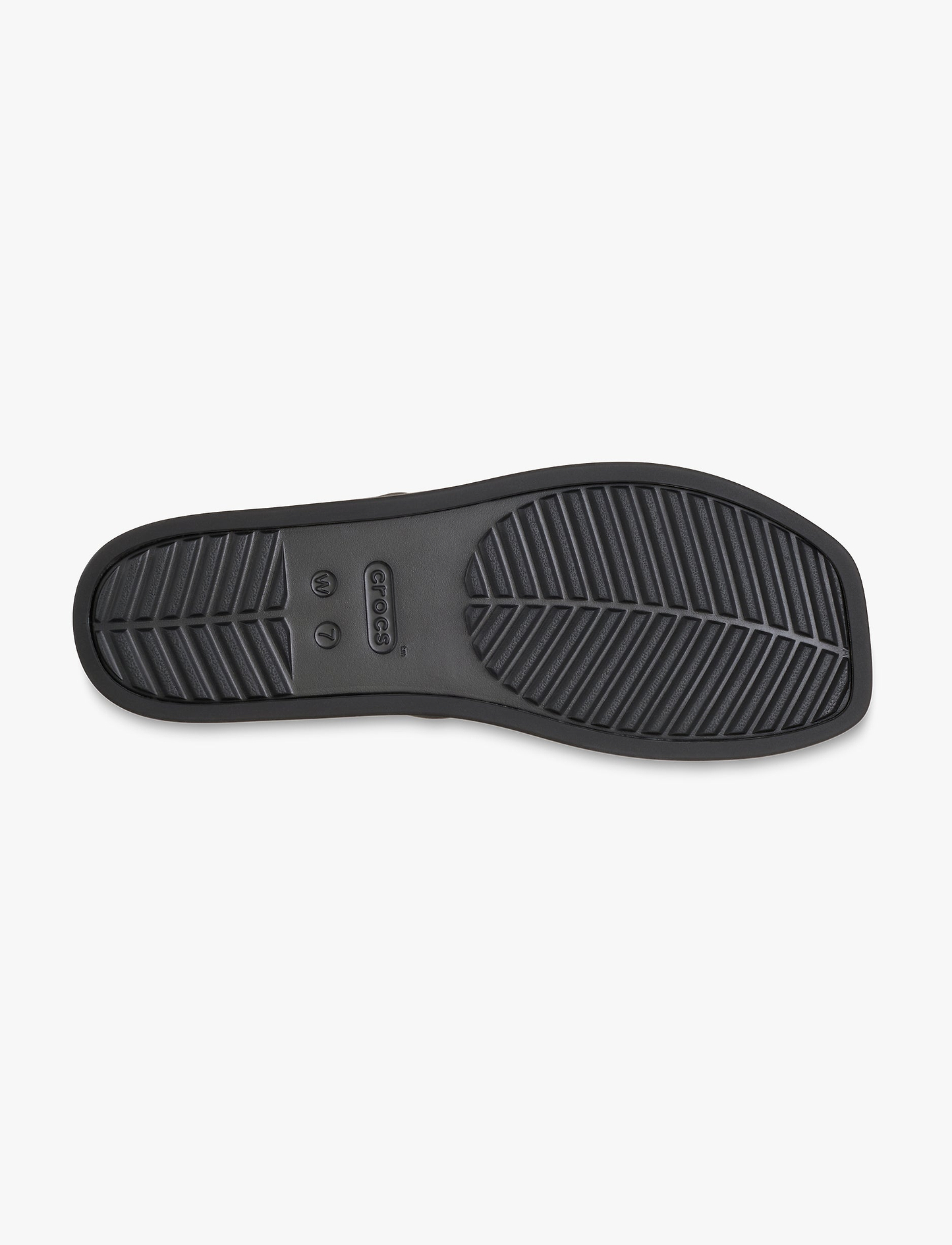 Crocs Miami Two Strap Sandal  - כפכפי קרוקס מיאמי 2 רצועות לנשים בצבע שחור