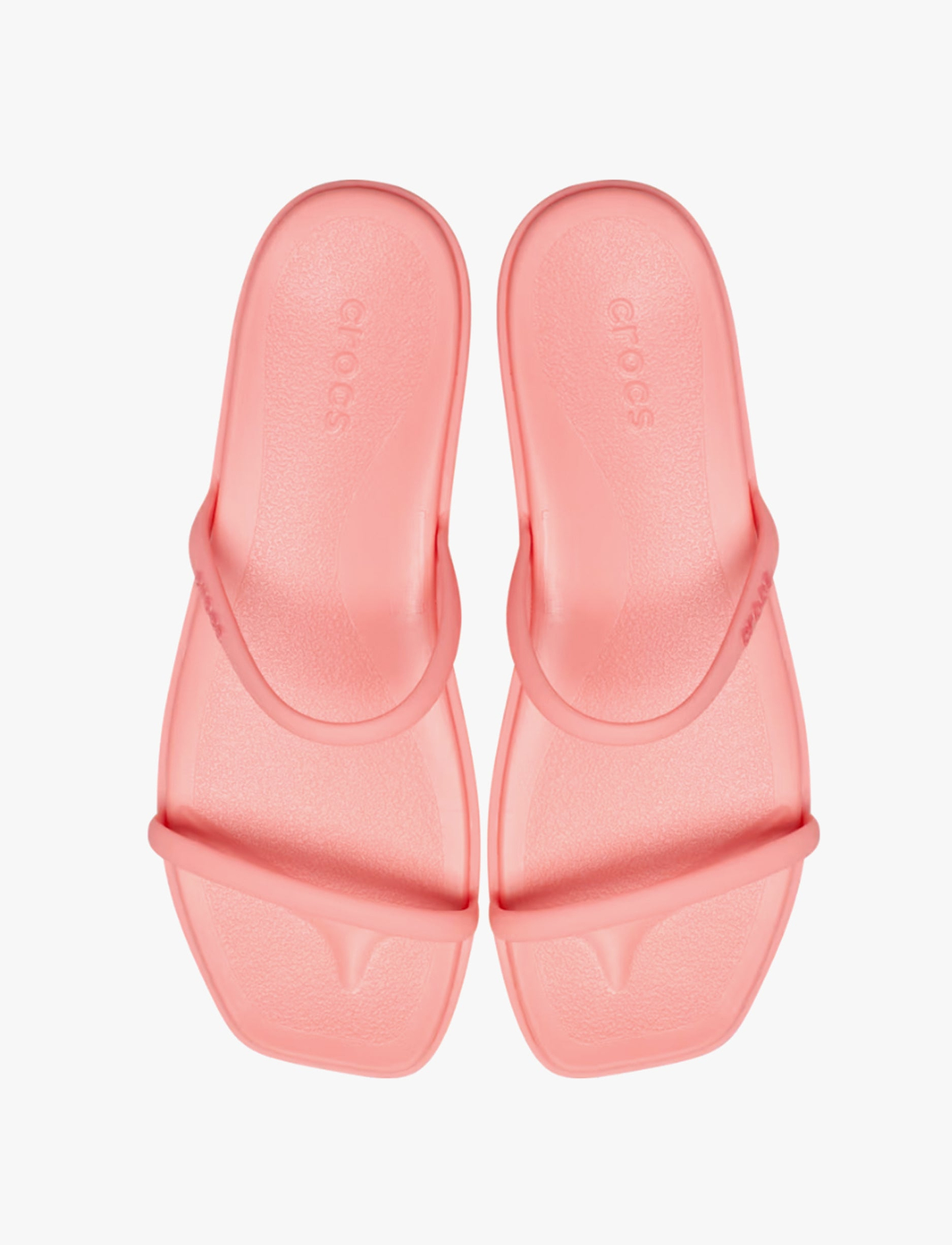 Crocs Miami Two Strap Sandal  - כפכפי קרוקס מיאמי 2 רצועות לנשים בצבע גויאבה