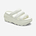 Crocs Mega Crush Triple Strap - סנדלי פלטפורמה קרוקס מגה קראש בצבע לבן גיר
