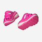 Crocs Mega Crush Triple Strap - סנדלי פלטפורמה קרוקס מגה קראש בצבע ורוד