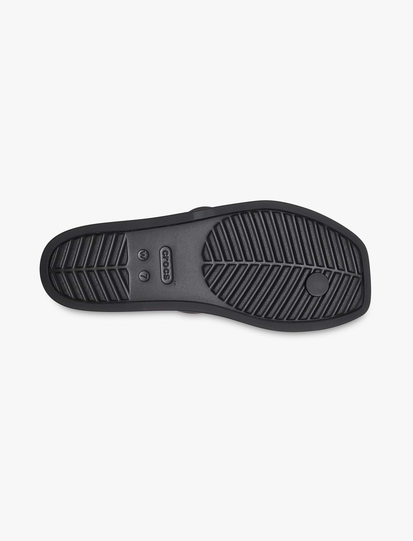 Crocs Miami Toe Loop Sandal - סנדלי קרוקס מיאמי לנשים בצבע שחור