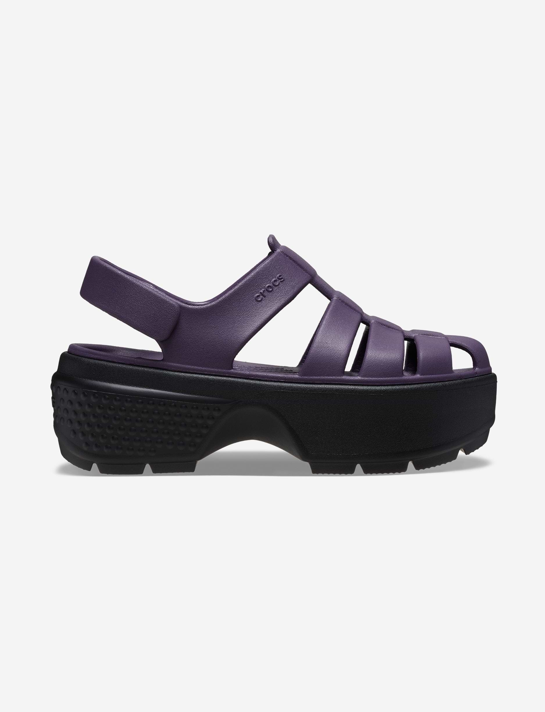 Crocs Stomp Fisherman Sandal - סנדלי פלטפורמה קרוקס לנשים