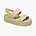 Crocs Brooklyn Woven Upper Low Wedge  -  סנדלי פלטפורמה קרוקס ברוקלין לנשים בצבע צ'אי