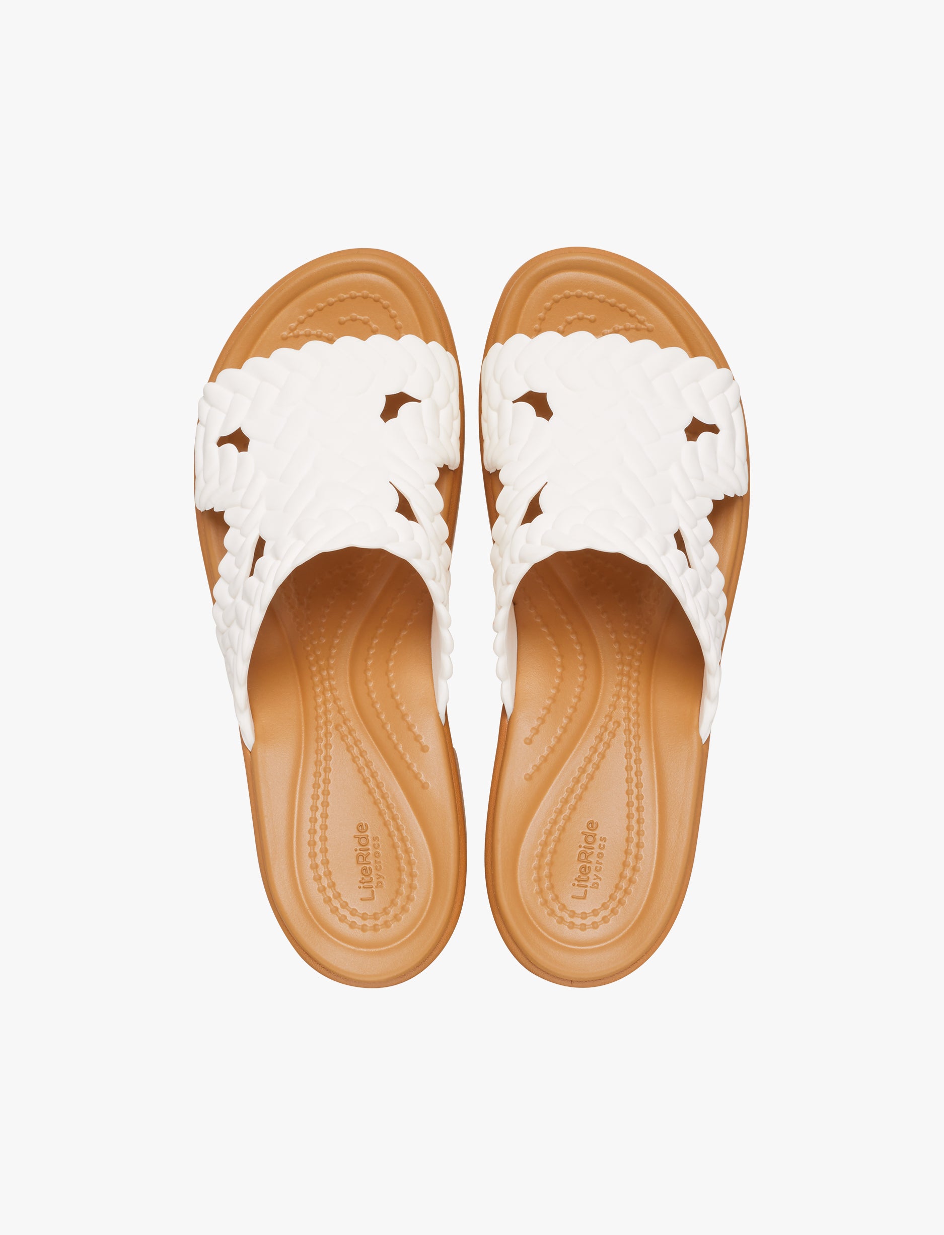 Crocs Brooklyn Woven Slide Heel - כפכפי עקב קרוקס ברוקלין לנשים