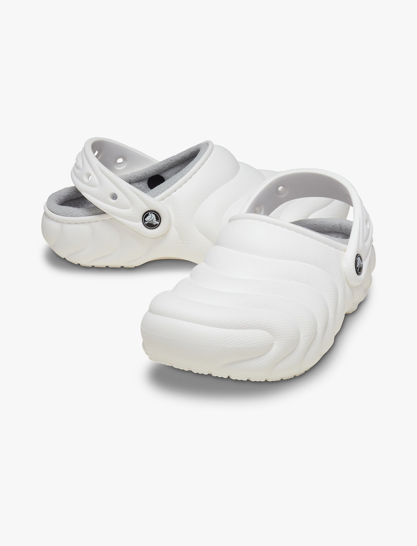 Crocs Classic Lined Overpuff Clog - כפכפים פרוותיים קרוקס