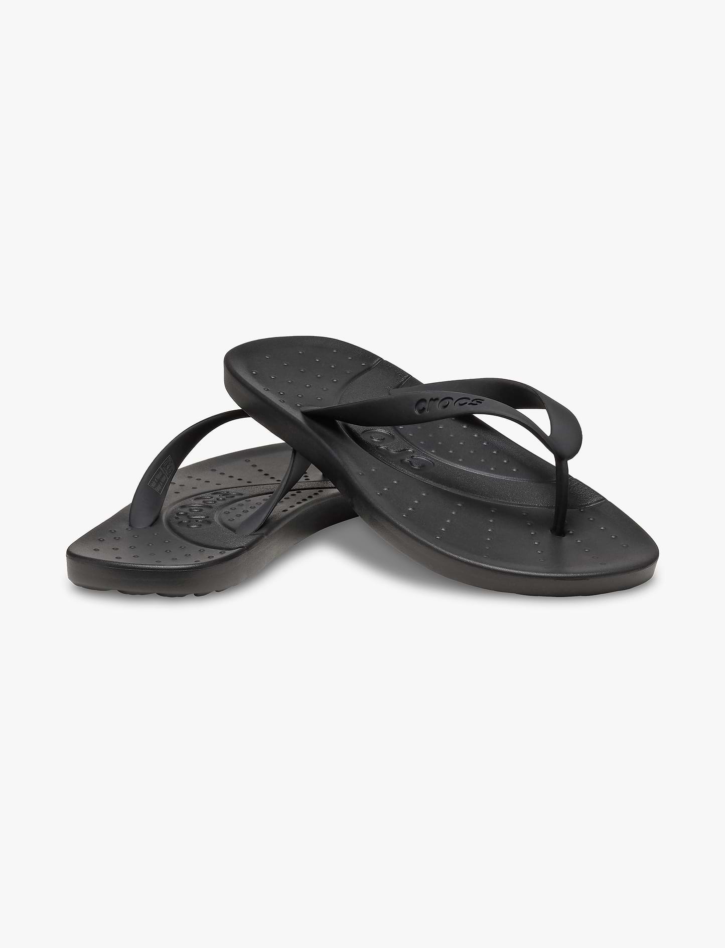 Crocs Flip - כפכפי אצבע קרוקס בצבע שחור