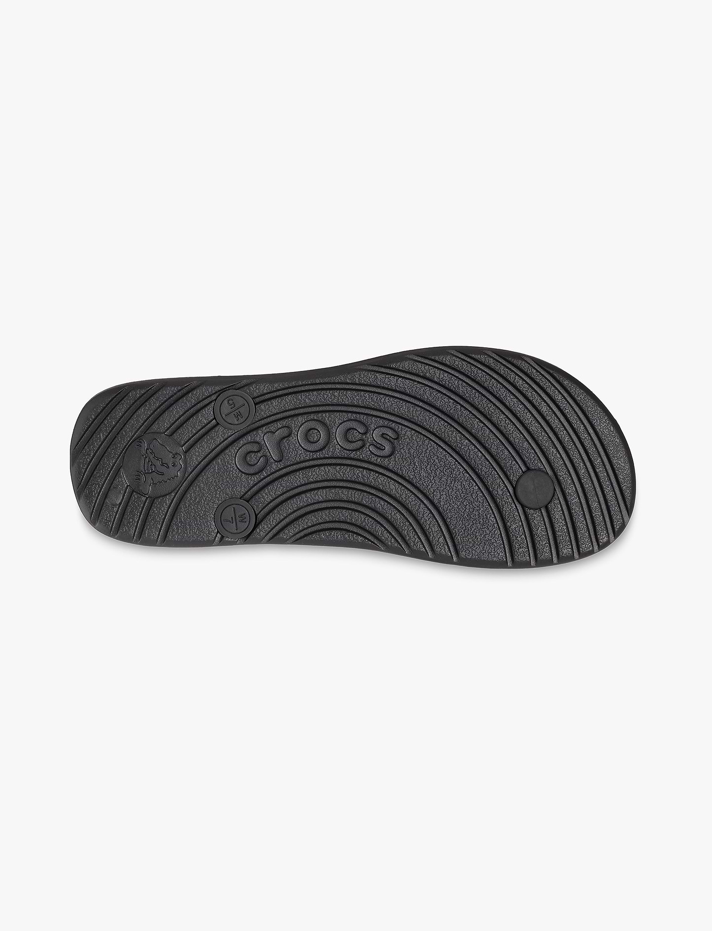 Crocs Flip - כפכפי אצבע קרוקס בצבע שחור