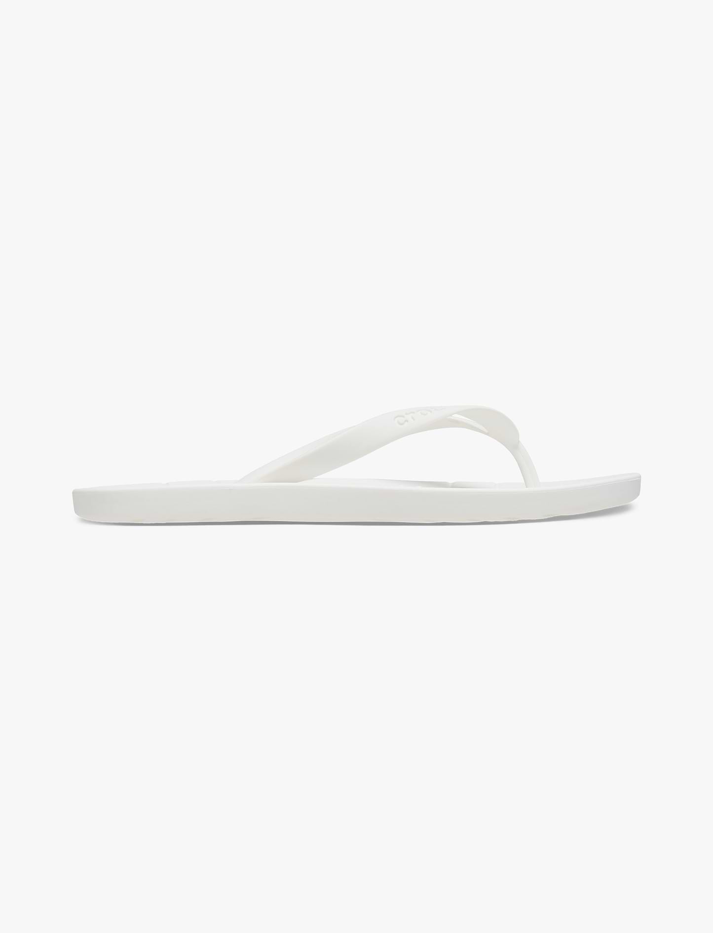 Crocs Flip - כפכפי אצבע קרוקס בצבע לבן