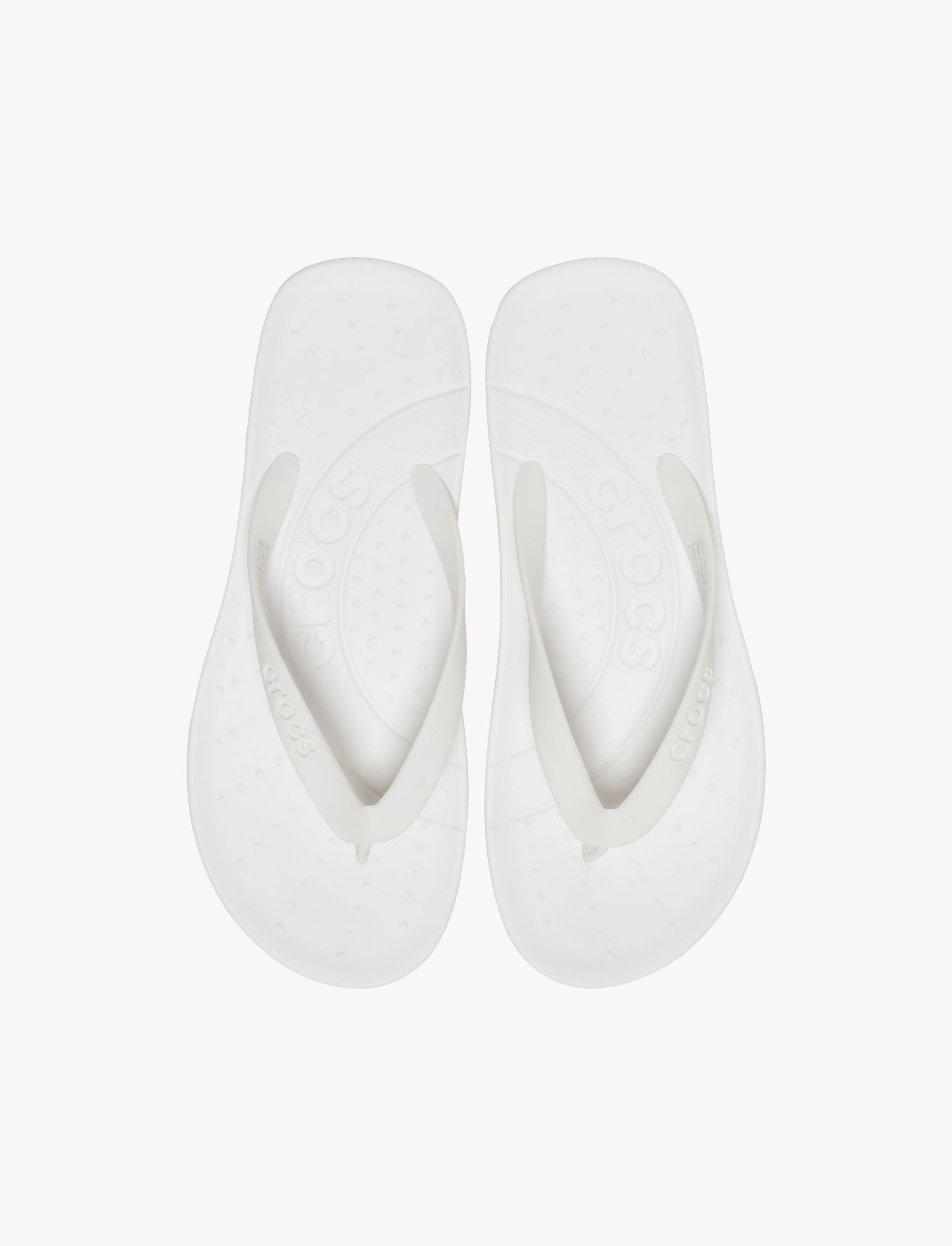 Crocs Flip - כפכפי אצבע קרוקס בצבע לבן