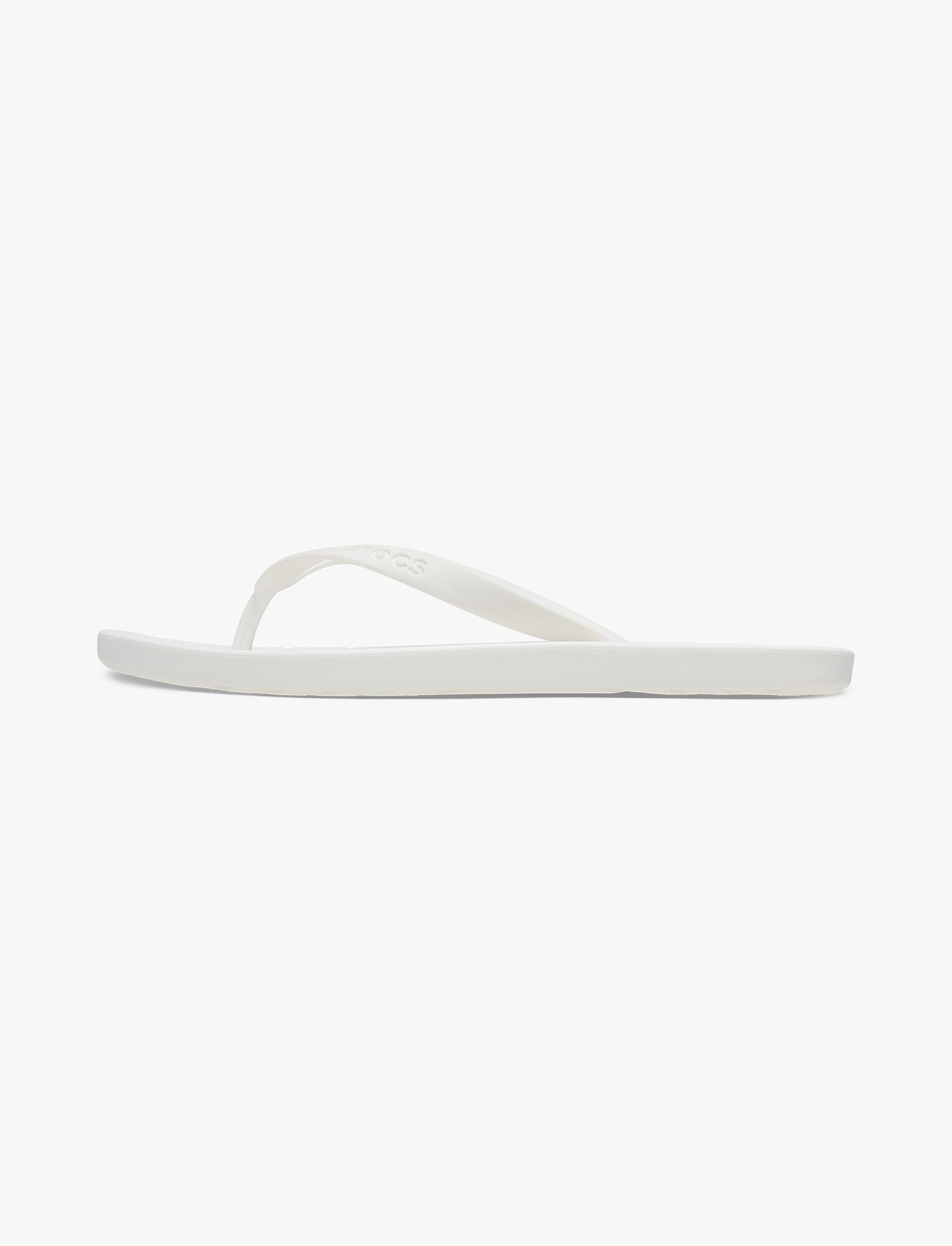 Crocs Flip - כפכפי אצבע קרוקס בצבע לבן