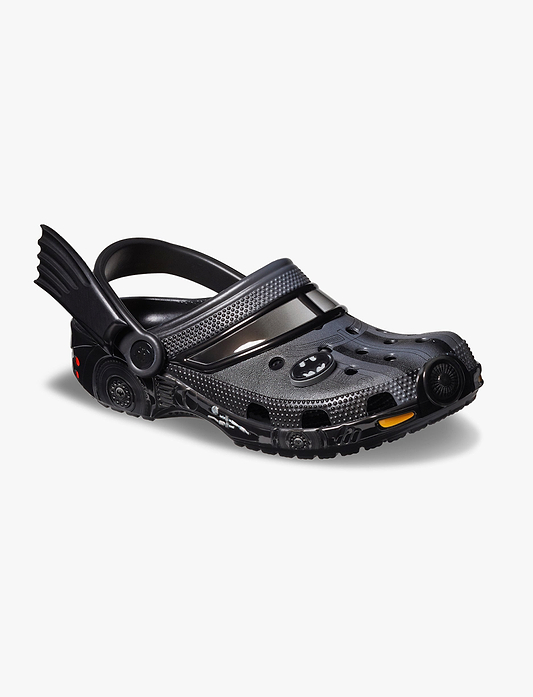 Crocs Batman Batmobile Classic Clog -  כפכפי קרוקס באטמן בעיטור כנפי עטלף בצבע שחור