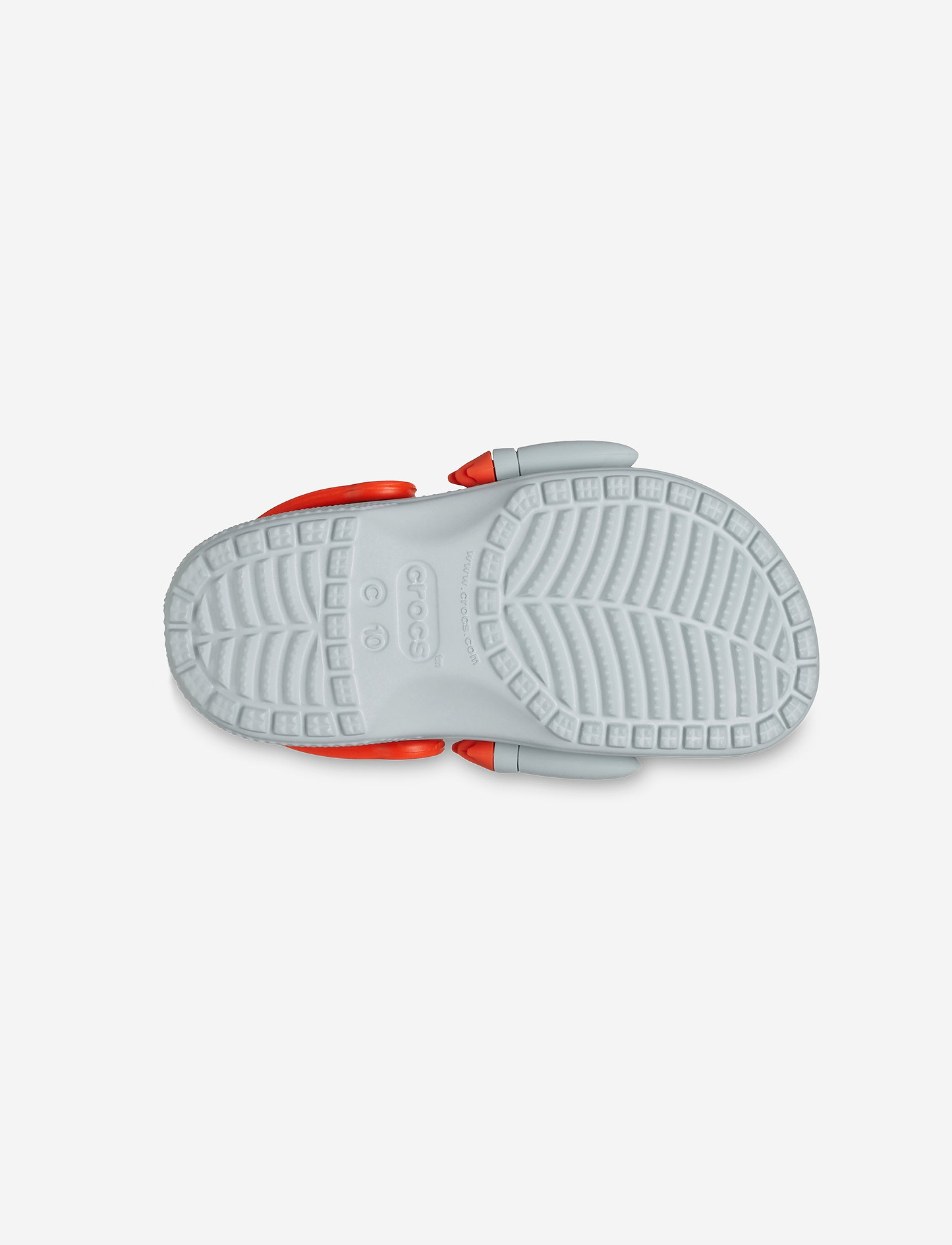 Crocs Classic Rocket Ship Clog T - כפכפי קרוקס קלוג לילדים בצבע אפור בעיצוב חללית