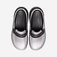 Crocs Stomp Metallic Loafer- כפכפי קרוקס מוקסין פלטפורמה לנשים בצבע שחור/כסף