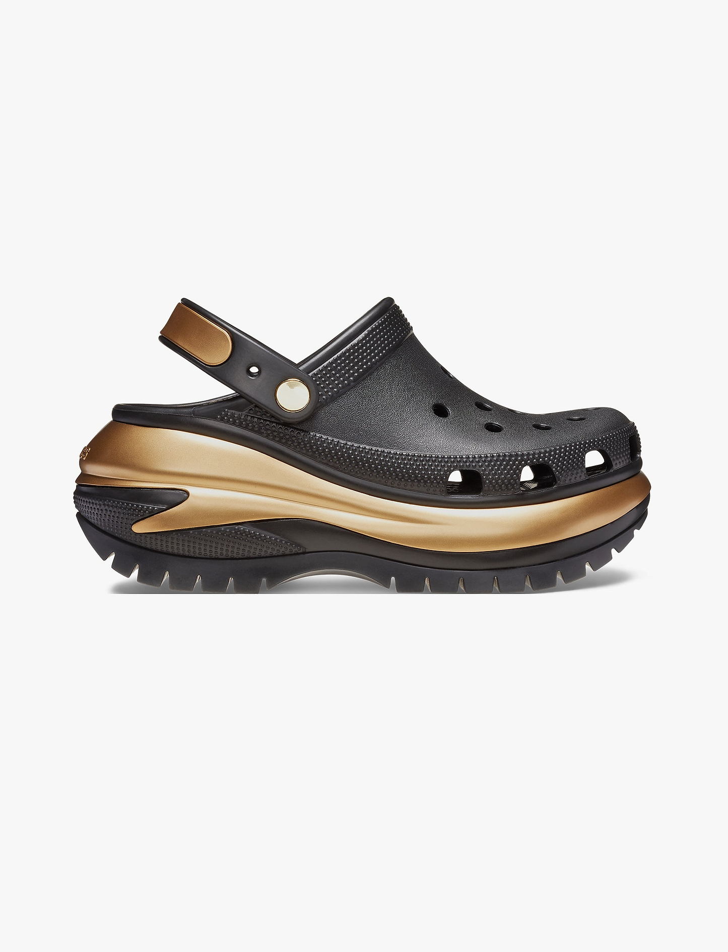 Crocs Mega Crush Metallic Clog - כפכפי קלוג קרוקס פלטפורמה מגה קראש מטאלי