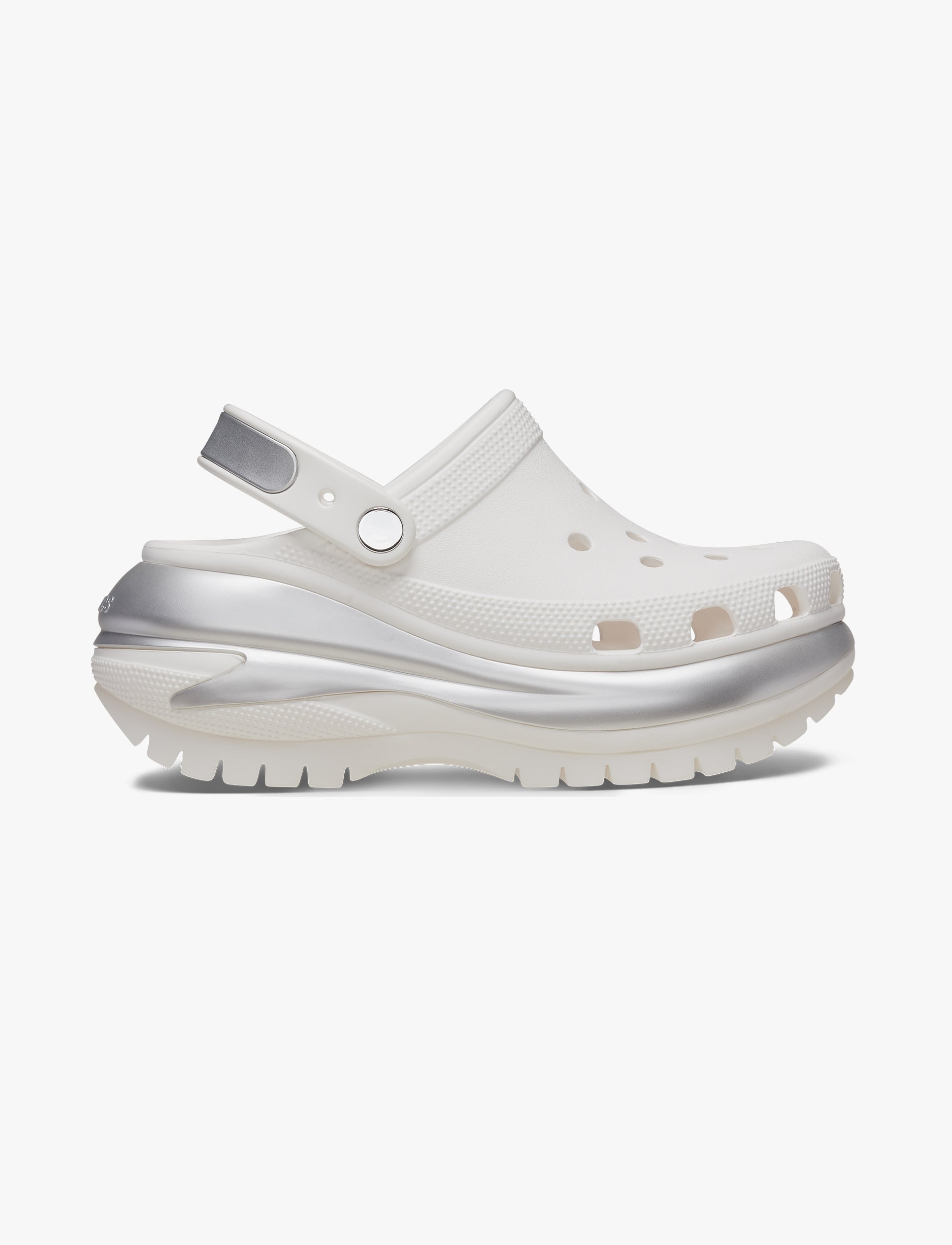 Crocs Mega Crush Metallic Clog - כפכפי קלוג קרוקס פלטפורמה מגה קראש מטאלי