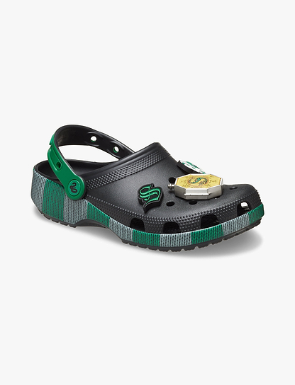 Crocs Harry Potter Slytherin Classic Clog  - כפכפי קרוקס קלוג הארי פוטר סלית'רין בצבע שחור/ירוק