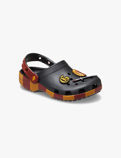 Crocs Harry Potter Gryffindor Classic Clog K  - כפכפי קרוקס קלוג הארי פוטר גריפינדור לילדים בצבע שחור/בורדו