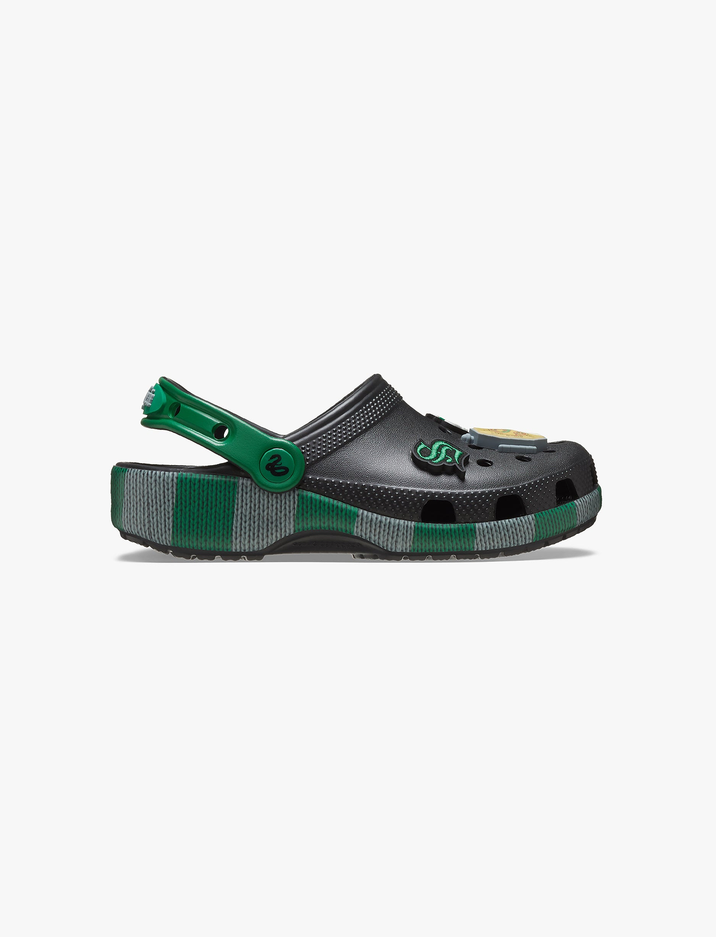 Crocs Harry Potter Slytherin Classic Clog K - כפכפי קרוקס קלוג הארי פוטר סלית'רין לילדים בצבע שחור/ירוק