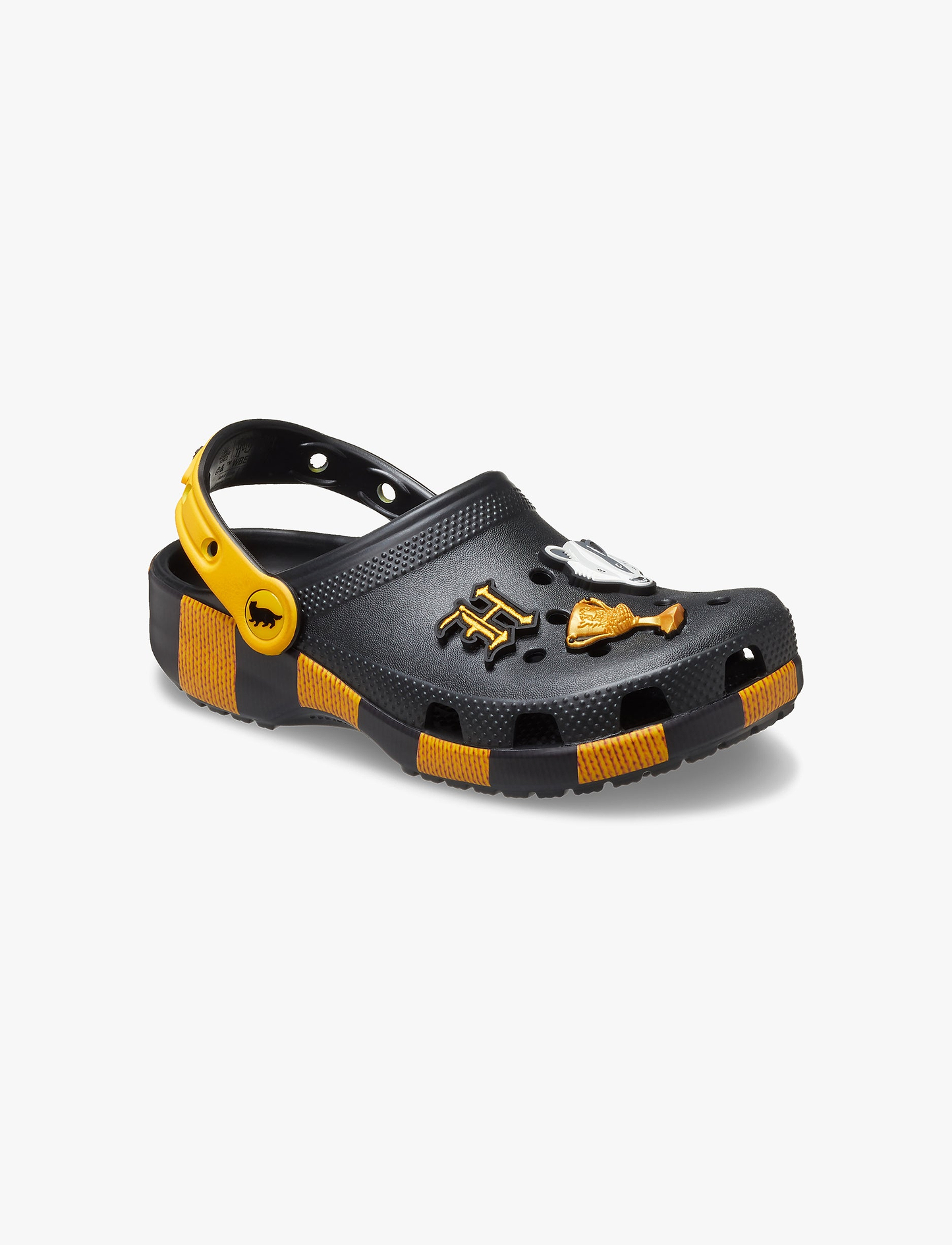 Crocs Harry Potter Hufflepuff Classic Clog K  - כפכפי קרוקס קלוג הארי פוטר לילדים בצבע שחור/צהוב