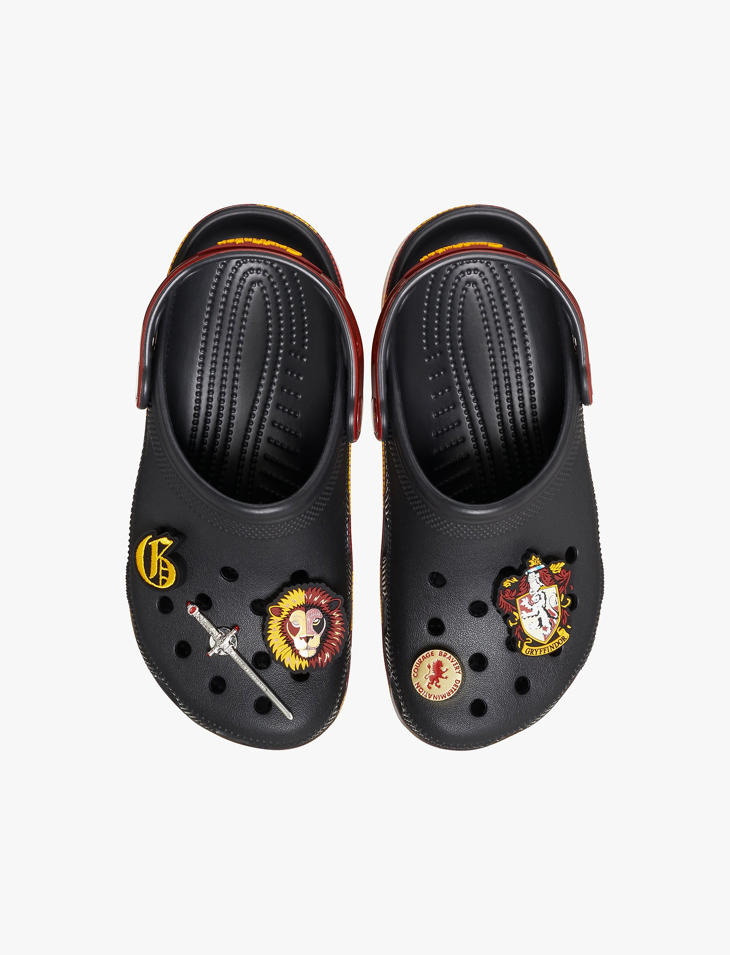 Crocs Harry Potter Gryffindor Classic Clog  - כפכפי קרוקס קלוג הארי פוטר גריפינדור בצבע שחור/בורדו