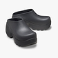 Crocs Hydra Clog - כפכפי קרוקס פלטפורמה לנשים בצבע שחור חול
