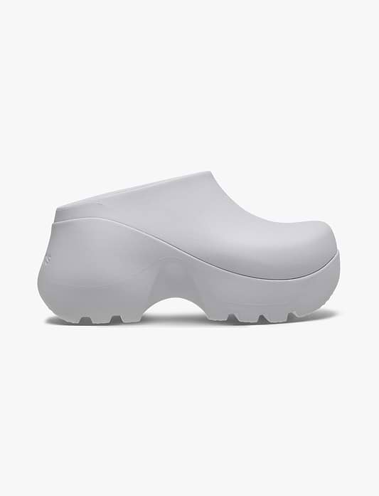 Crocs Hydra Clog - כפכפי קרוקס פלטפורמה לנשים בצבע ענב חלבי