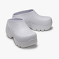 Crocs Hydra Clog - כפכפי קרוקס פלטפורמה לנשים בצבע ענב חלבי