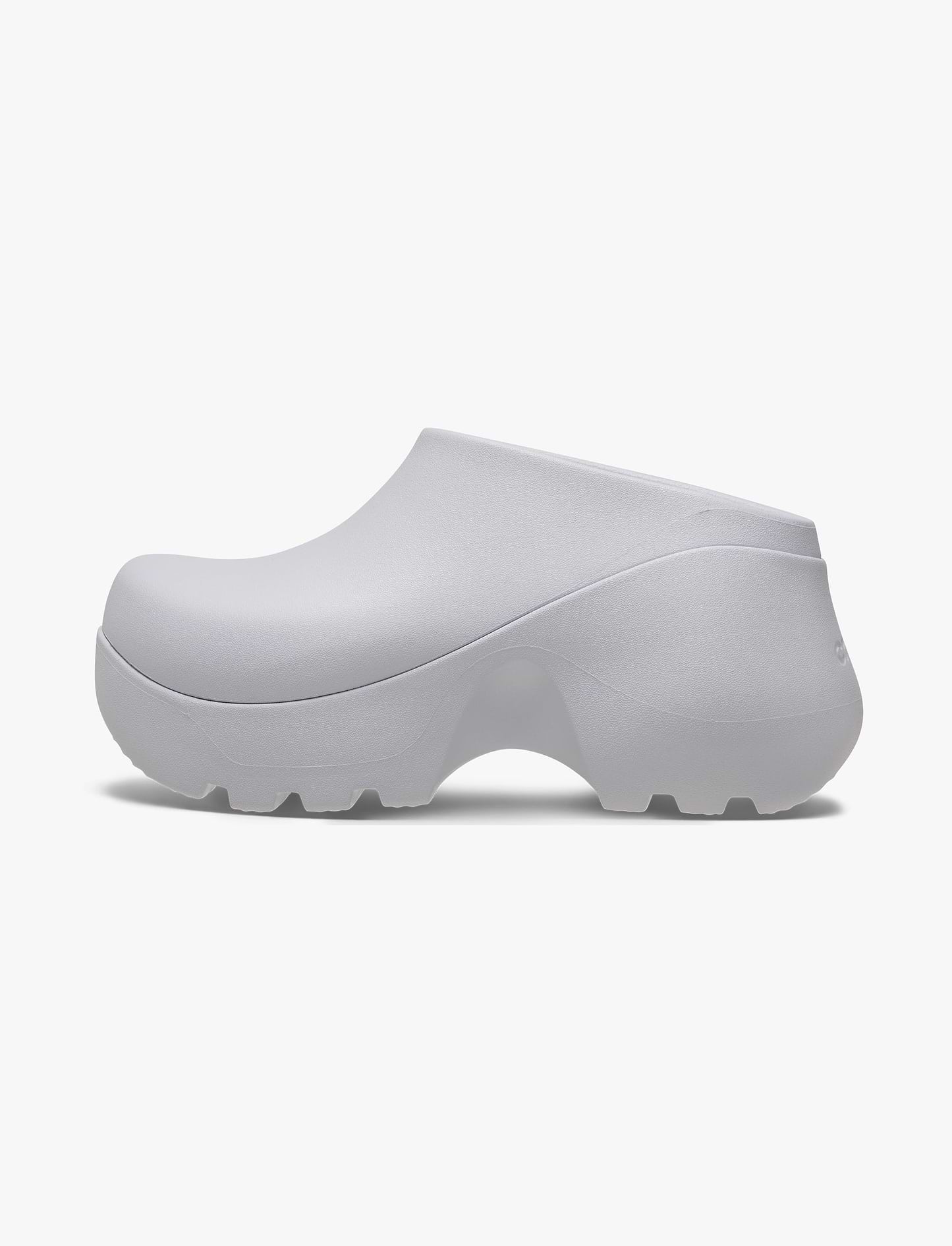 Crocs Hydra Clog - כפכפי קרוקס פלטפורמה לנשים בצבע ענב חלבי