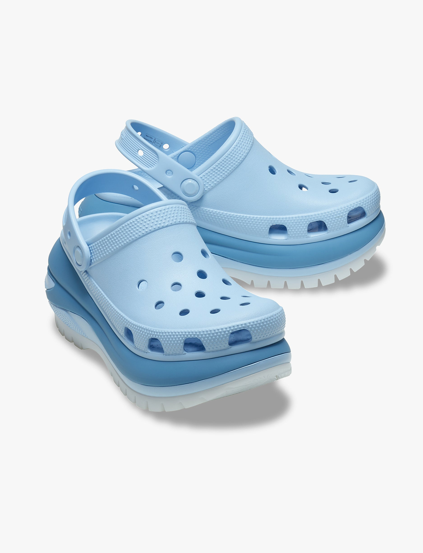 Crocs Mega Crush Matte Clog -  כפכפי קרוקס פלטפורמה מגה קראש מאטל לנשים