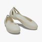 Crocs Kadee Flat -  נעלי קרוקס קיידי שטוחות לנשים בצבע סטוקו