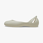 Crocs Kadee Flat -  נעלי קרוקס קיידי שטוחות לנשים בצבע סטוקו