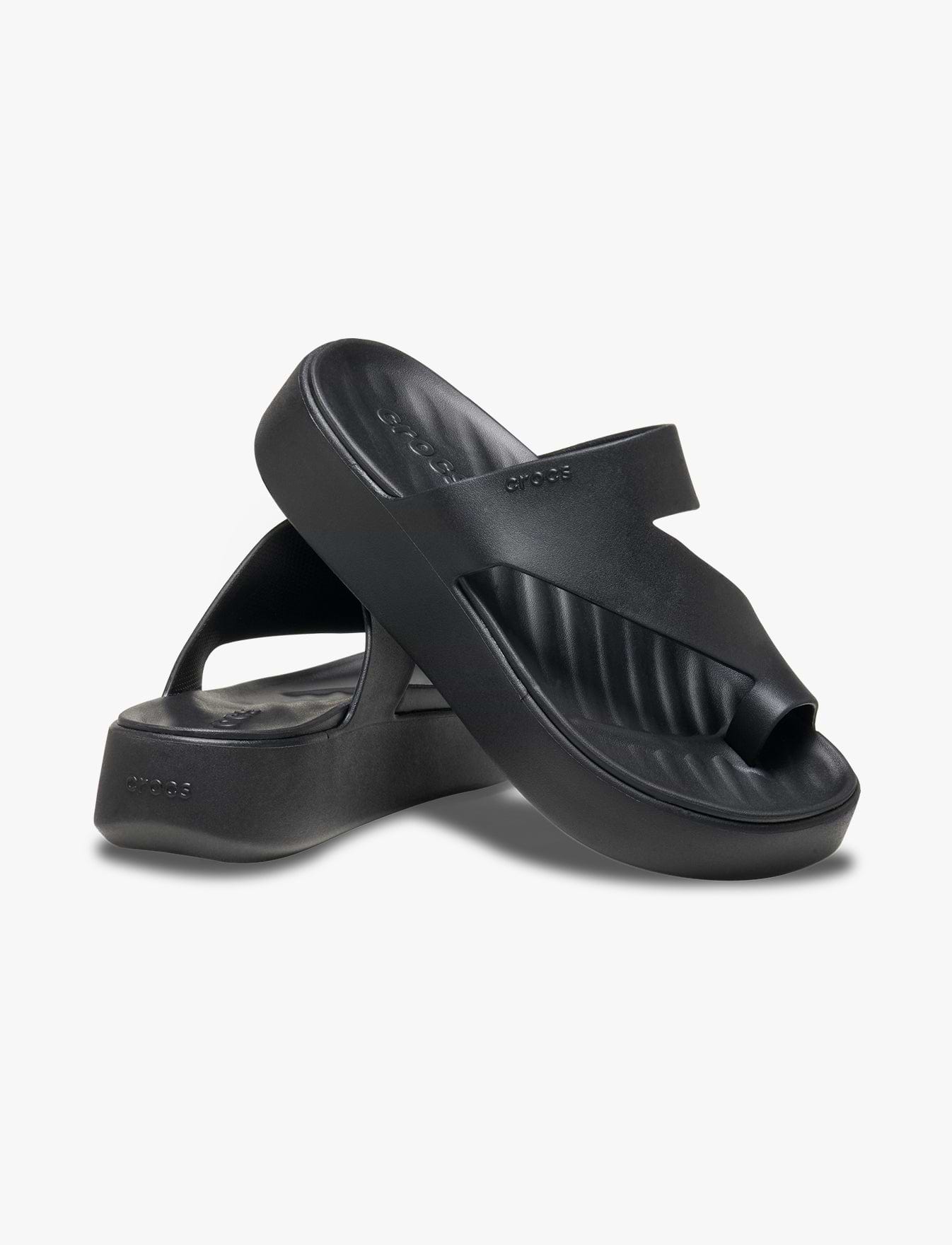 Crocs Getaway Platform Toe Loop - כפכפי אצבע פלטפורמה קרוקס לנשים