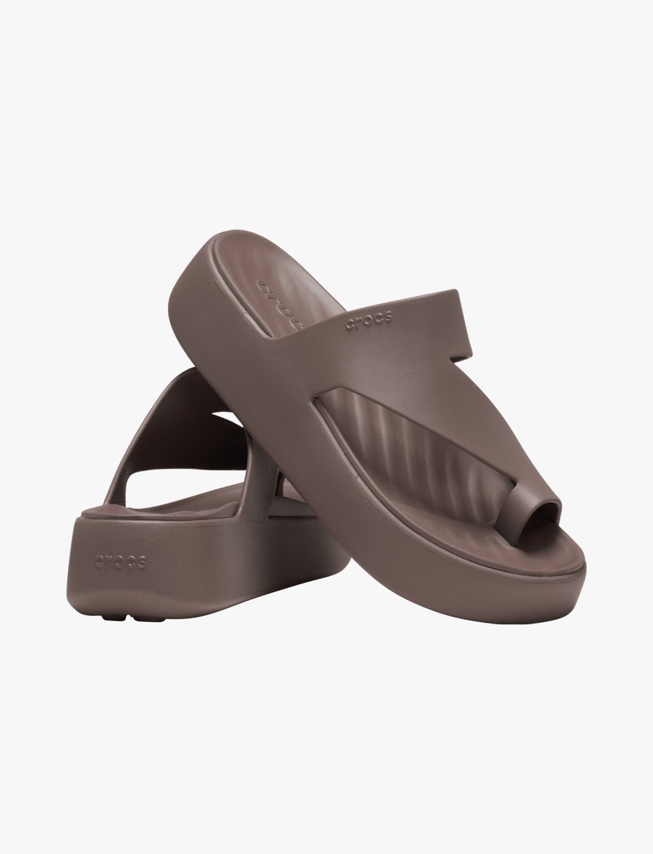 Crocs Getaway Platform Toe Loop - כפכפי אצבע פלטפורמה קרוקס לנשים