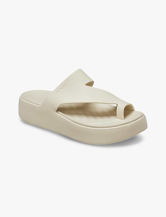 Crocs Getaway Platform Toe Loop - כפכפי אצבע פלטפורמה קרוקס לנשים