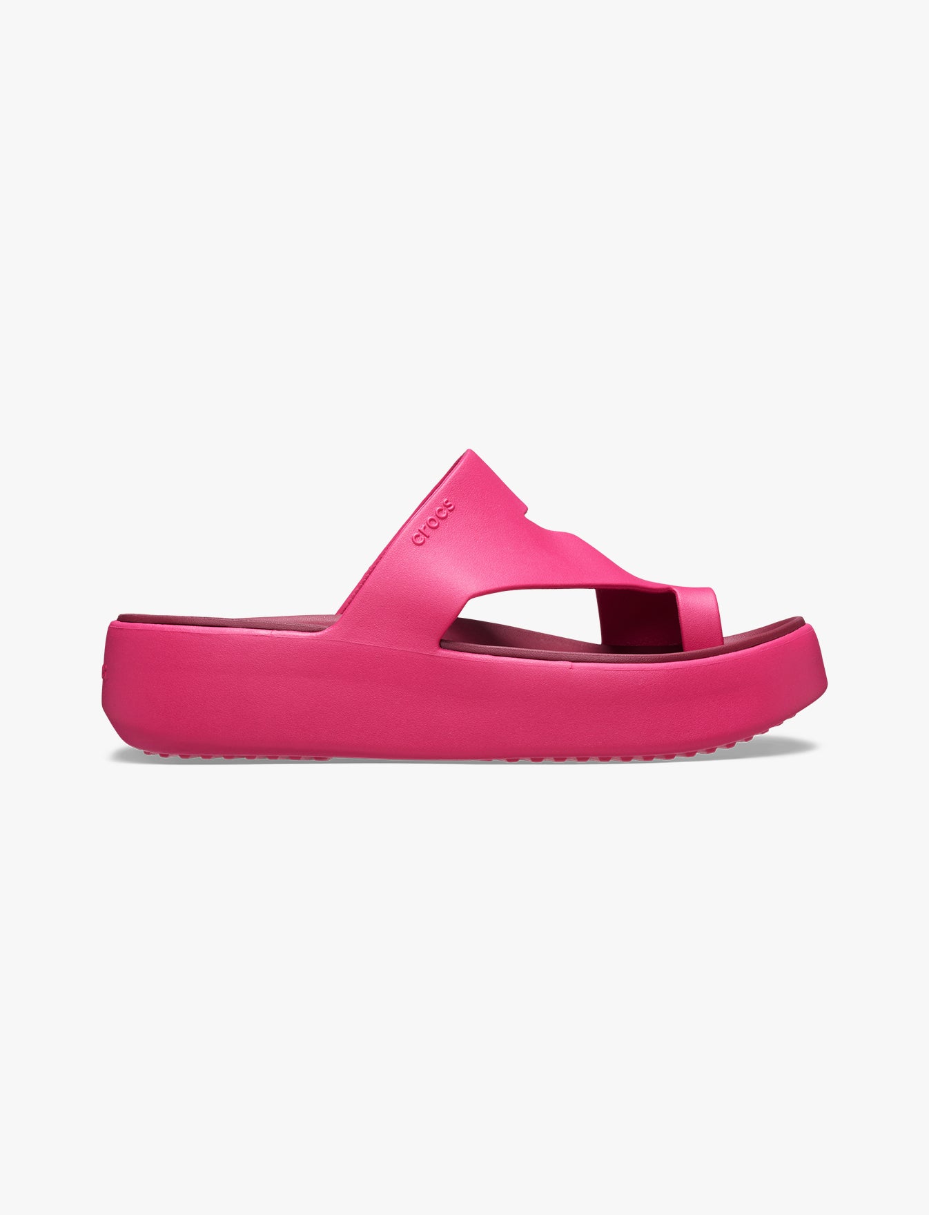 Crocs Getaway Platform Toe Loop - כפכפי אצבע פלטפורמה קרוקס לנשים