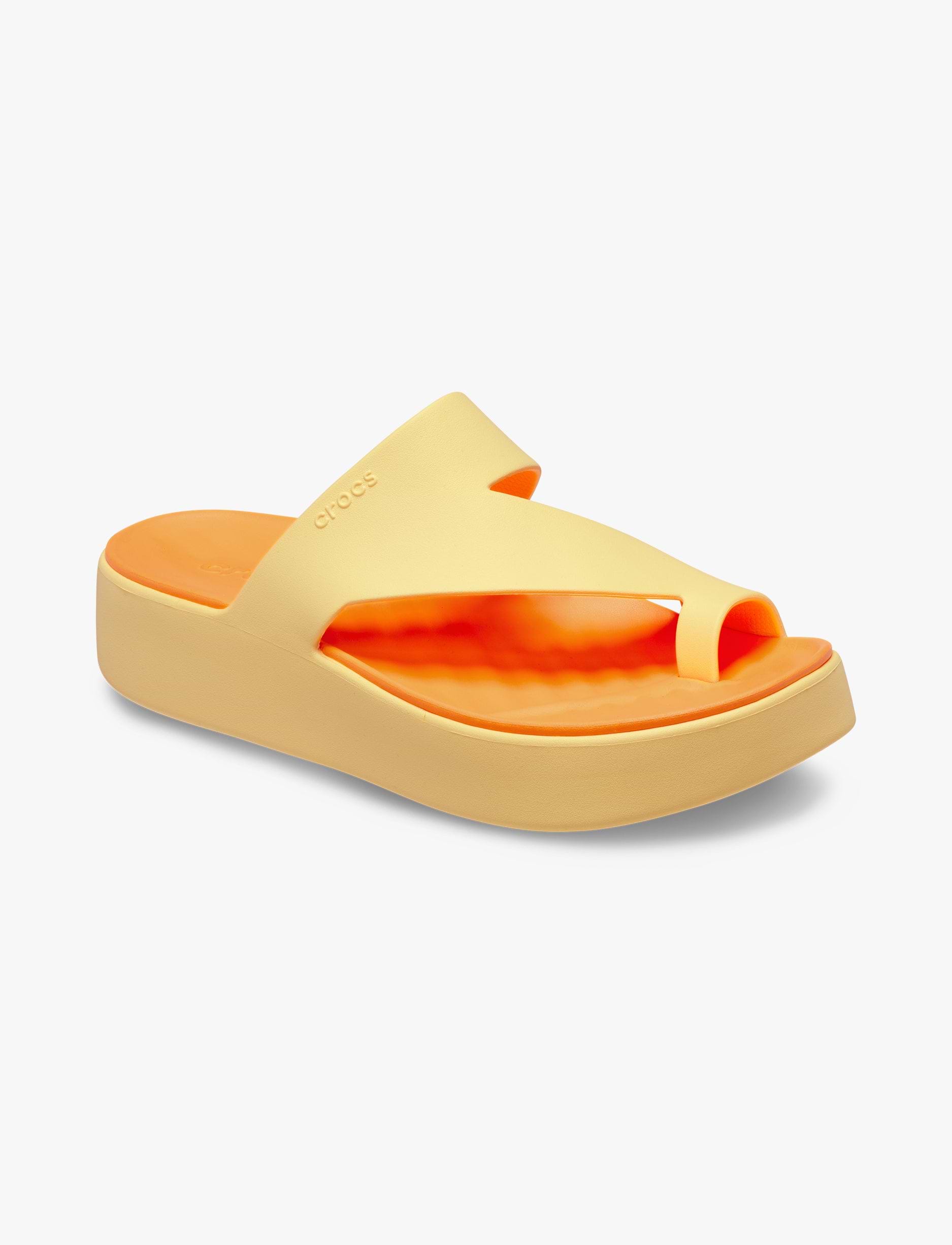 Crocs Getaway Platform Toe Loop - כפכפי אצבע פלטפורמה קרוקס לנשים