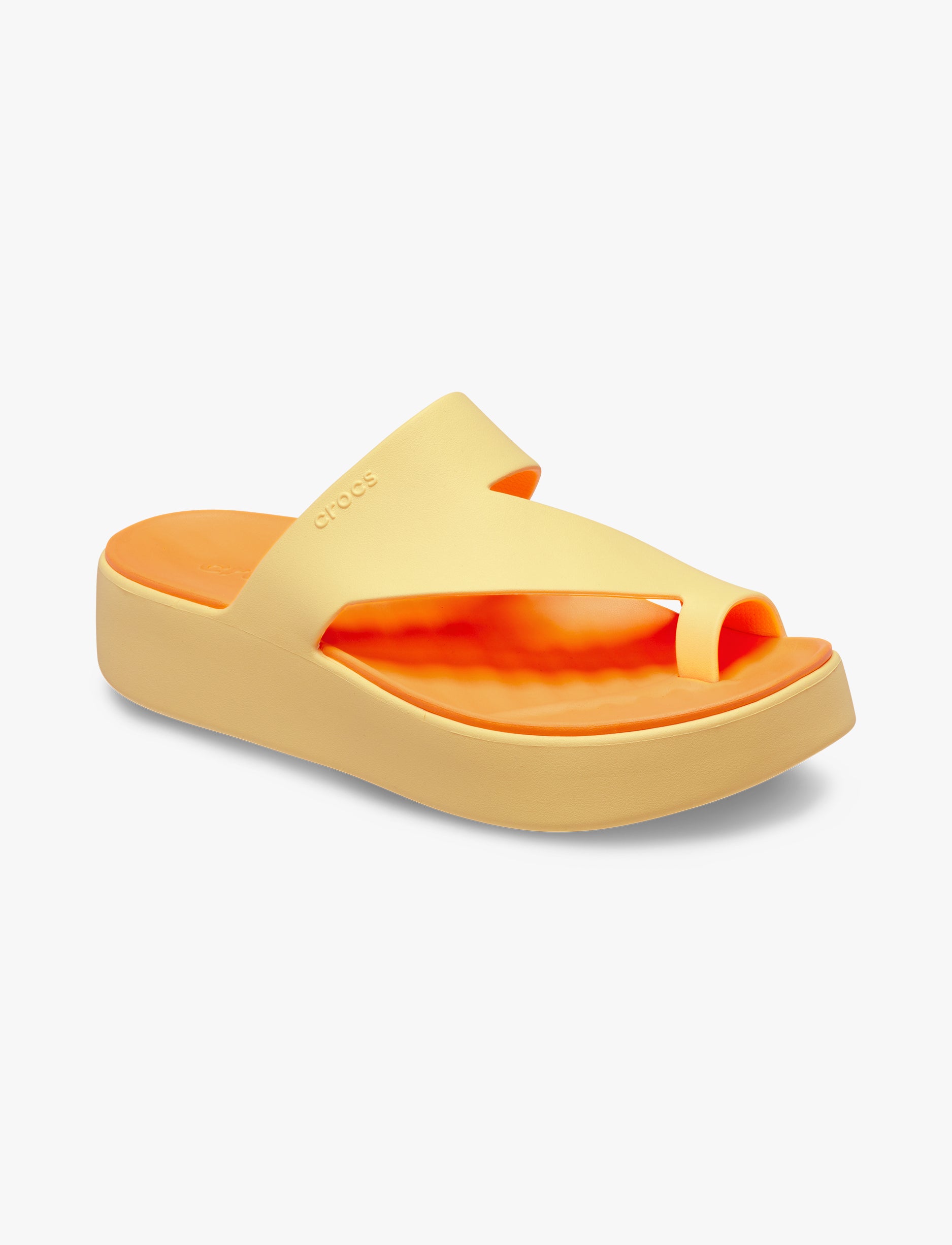 Crocs Getaway Platform Toe Loop - כפכפי אצבע פלטפורמה קרוקס לנשים