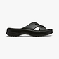 Crocs Classic Women's Cross Strap - כפכפי קרוקס לנשים בצבע שחור
