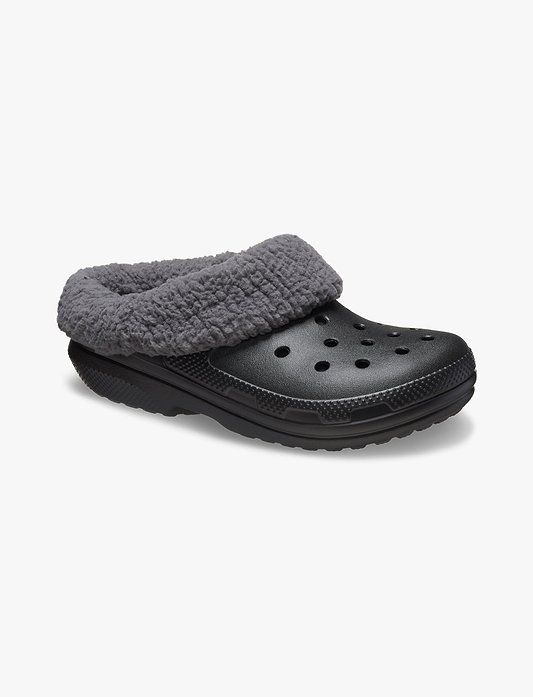 Crocs Classic Blitzen IV Clog - כפכפים פרוותיים בליצן קרוקס בצבע שחור/מולטי