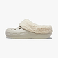Crocs Classic Blitzen IV Clog - כפכפים פרוותיים בליצן קרוקס בצבע אבן