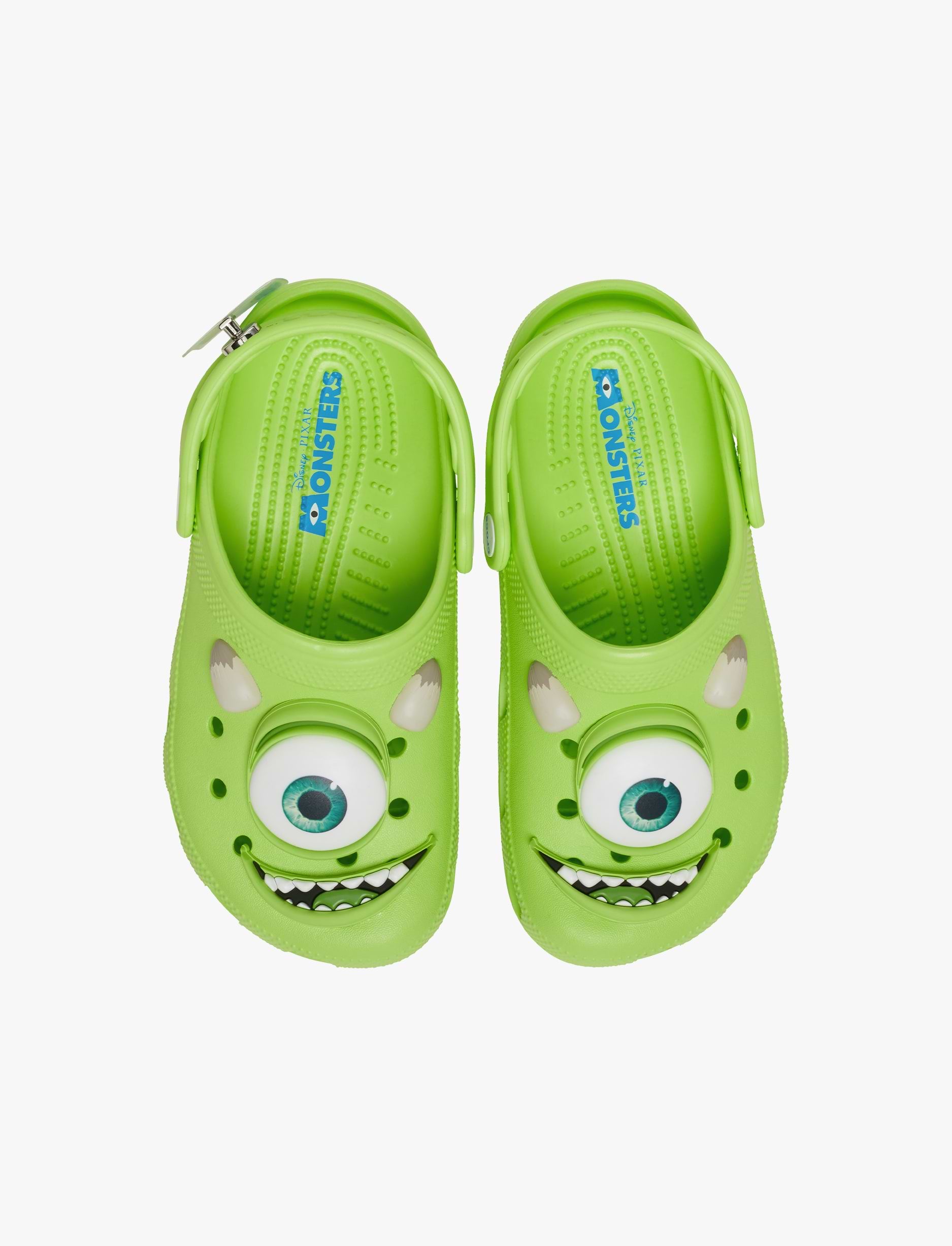 Crocs Monsters Inc Mike Classic Clog   - כפכפי קרוקס קלוג מפלצות בצבע ירוק