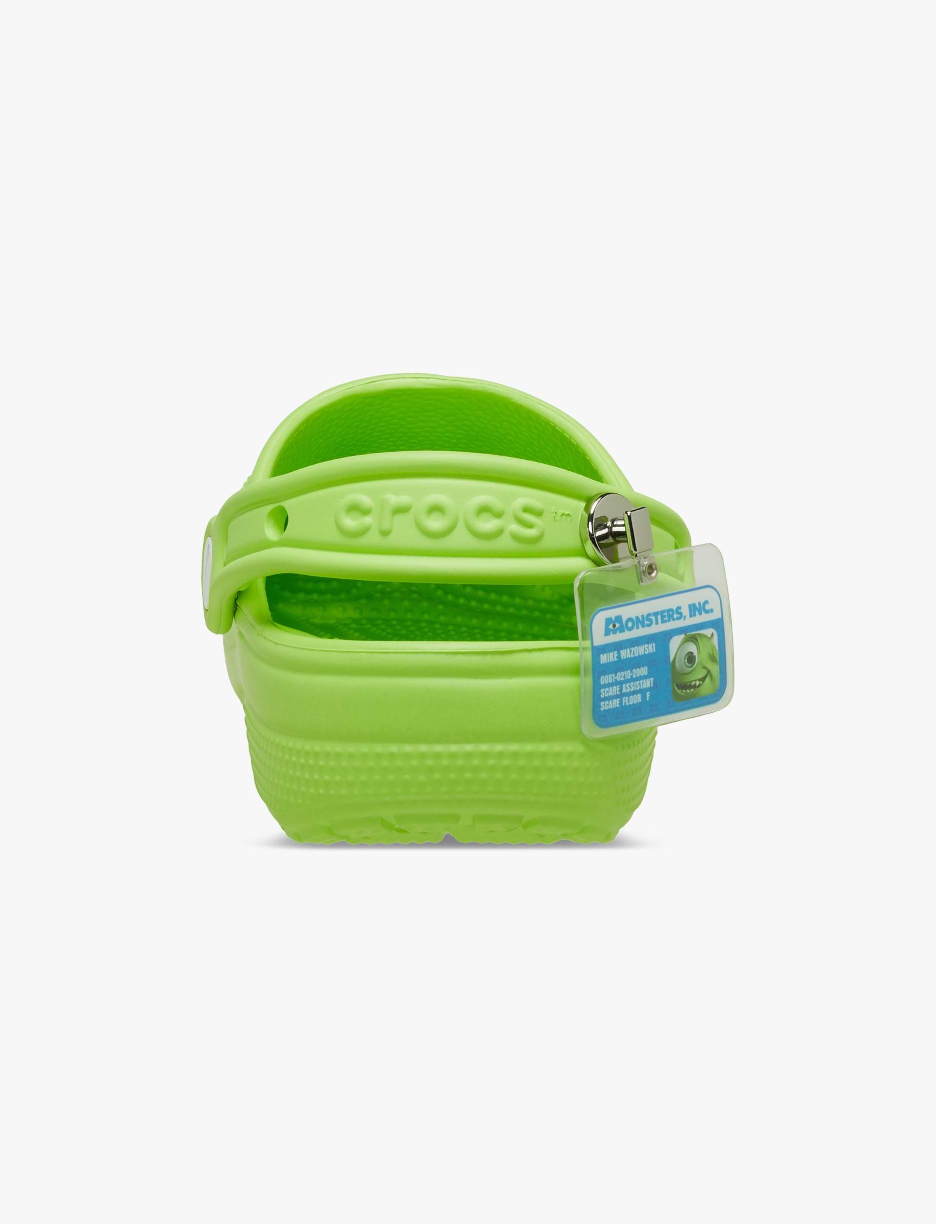 Crocs Monsters Inc Mike Classic Clog   - כפכפי קרוקס קלוג מפלצות בצבע ירוק