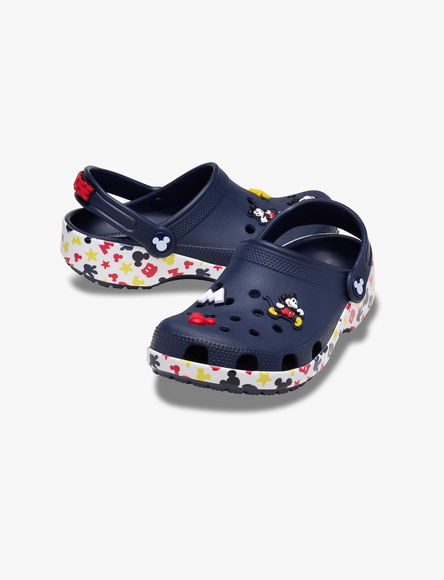 Crocs Mickey & Friends Classic Clog T - כפכפי קרוקס קלוג לילדים מיקי מאוס וחברים בצבע נייבי מידות קטנות